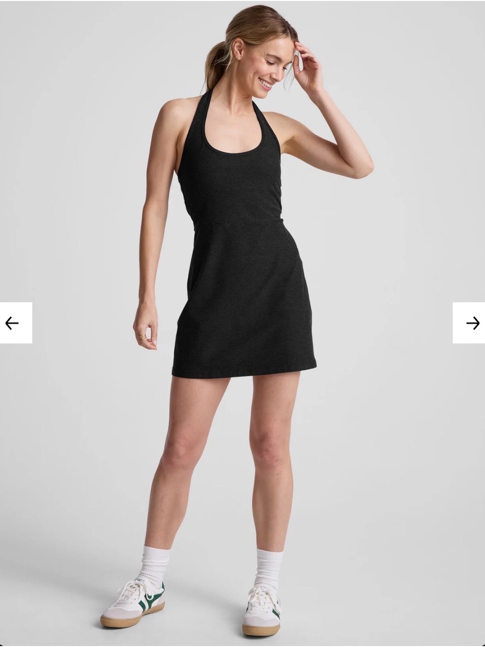 Beyond Yoga Charcoal Gray Yoga Top